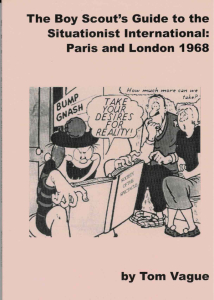 The Boy Scout's Guide to the Situationist International (A6)